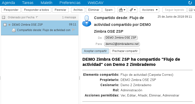 Zimbra buzon online ejercito